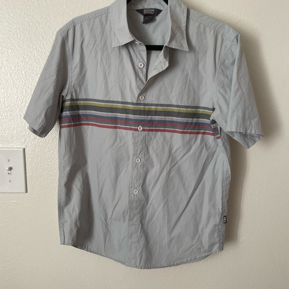 Men's outdoor research button up